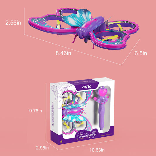 V40 2.4g RC Drone Headless Mode 360° Rolling Rc Quadcopter with Colorful Lights for Birthday Xmas Gifts