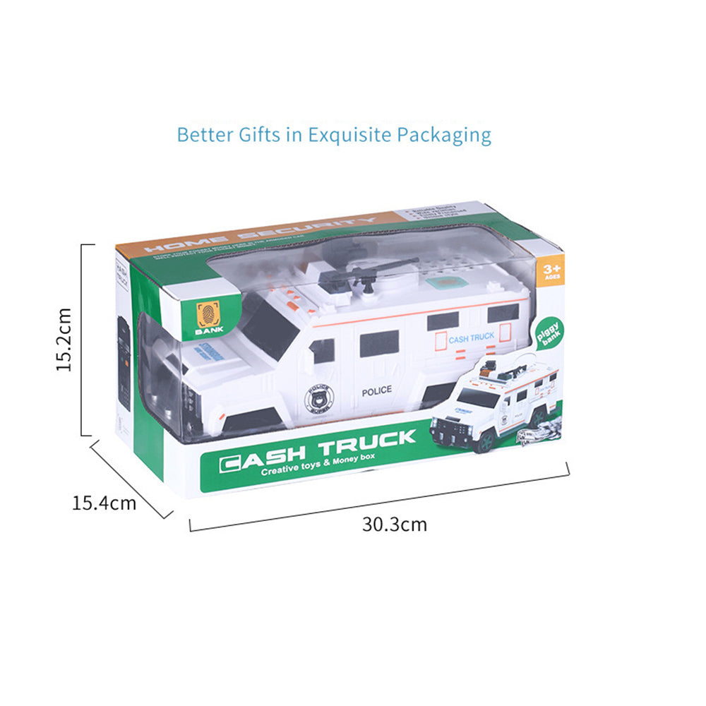Kids Money Bank,Electronic Piggy Banks,Cool Armored Car Bank With Light,Password Cash Coin Can ATM Bank, Perfect Toy Birthday Christmas Gifts for Boys Girls
