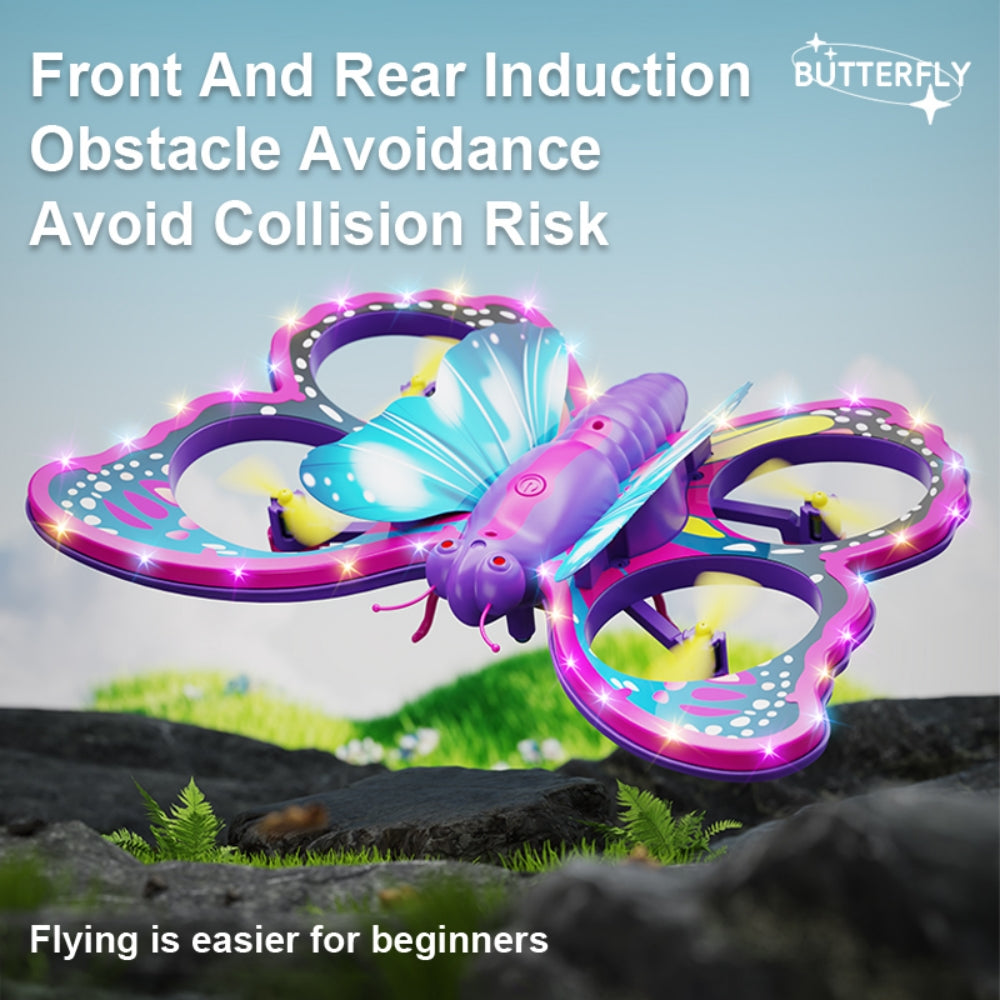V40 2.4g RC Drone Headless Mode 360° Rolling Rc Quadcopter with Colorful Lights for Birthday Xmas Gifts