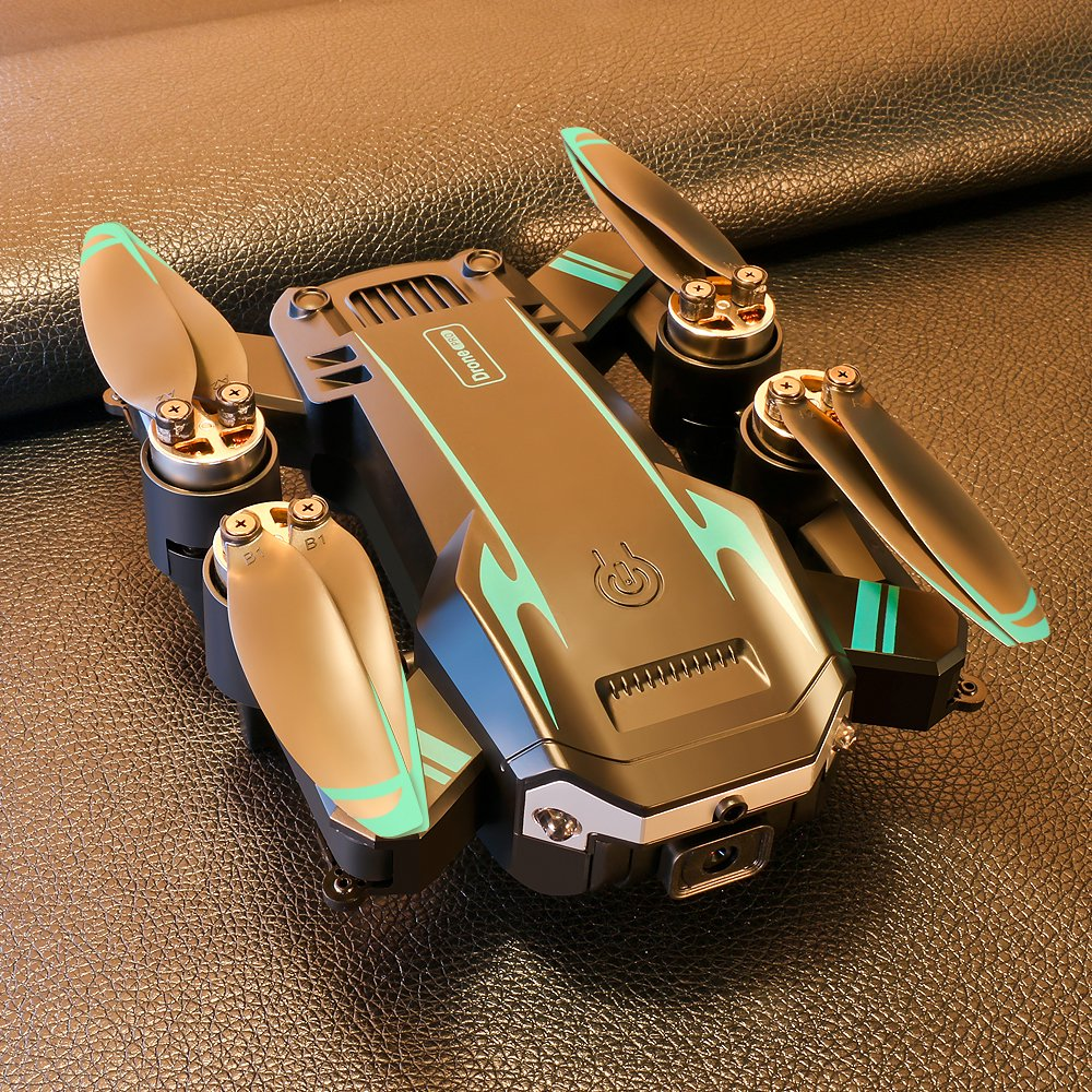 Brushless Motor Four-sided Obstacle Avoidance Fixed Height drone with HD Camera,RC Airplanes,3PC Battery ,S6