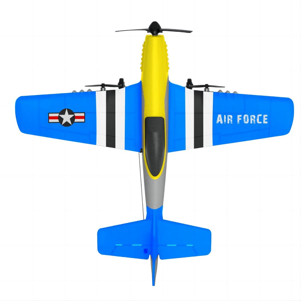 KF602 RC Plane, Two Takeoff Modes, EPP Foam, Intelligent Balance, Gliding Flight, Switching Between High and Low Speeds, Suitable for Beginners, Blue
