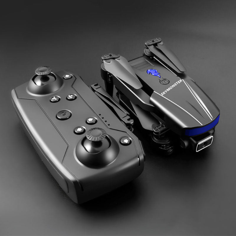 Skymonster SM85 Foldable Drone with HD Dual Camera Obstacle Avoidance Height Keep for Kids