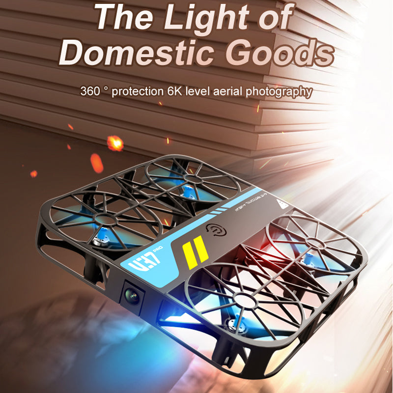 V37 Mini Drones for Kids,RC Drone with Camera,Headless Mode,One key takeoff and landing,Propeller Full Protect,2 Batteries and Remote Control Quadcopter,Easy to fly Kids Gifts Toys for Boys and Girls