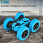 Q176 RC Stunt Car with Cool Lights 4WD Off-Road Vehicle 2.4Ghz Double Sided Remote Control Cars Gift Toy for Kids