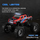 RC Car All Terrain 4WD Electric Vehicle with 2.4 GHz Remote Control, Climbing Off-Road Truck with LED Headlight and Two Rechargeable Batteries,Toys Gifts for Adults Boys