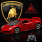 Officially Licensed Lamborghini Remote Control Car,1:24 Scale Lambo Model Cars with Lights, Lamborghini Toy Car RC Cars Christmas Birthday Gift for Boys Age 3 4-7 8-12 Year Old Kids Toys