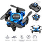 K04 Mini Drone for Kids, RC Quadcopter HD Camera 360� Flip Headless Drones Foldable RC Aircraft One Key Land Auto Hovering Suitable for Beginners Toys Gift