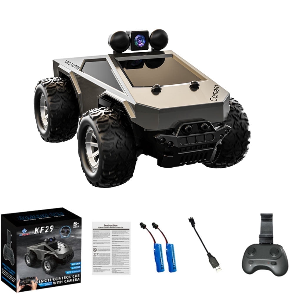 1: 28 Remote Control Car with HD Camera, Original Scale Reduced, LED Lighting, 2.4G, Multiple Control Modes RC Cars