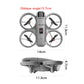 D16 Mini RC Drone,8K HD 180 ° Remote Control Dual Camera Aircraft ,360° Obstacle Avoidance,Optical Flow Hover,WiFi Quadcopter Gift Toys for Kids Adult