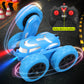 Q176 RC Stunt Cars with Cool Lights 4WD off Road Vehicles 2.4Ghz Remote Control Vehicle Double Sided RC Car Gift Toy for Kids