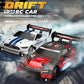 1:24 RC Car 4 Wheel Drive Remote Drift Car RCAE86 20KM/H+ High Speed Racing, 2.4G, PVC Shell, Gun Shaped Remote Control, 4 Roadblocks and High-speed Tires, Christmas Gifts for Adults Kids