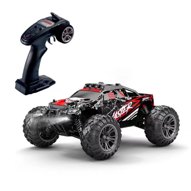 Xitz F11 1:16 4WD Remote Control Car with 33km/h High-Speed,RC Truck Off-Road Vehicle All Terrain Racing RC Trucks for Adults Red
