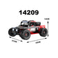 SKYMONSTER 14209 ﻿RC Cars 1:14 Mini Brushless High Speed off Road RC Vehicle with LED Light, 45+km/h, 2.4GHz, Fast 4WD, Oil Filled Shocks Remote Control Car for Boys, Christmas Gifts for Adults Kids
