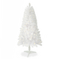 TZDZRC 4ft Artificial Christmas Tree,PVC Snow White Norwood Spruce XmasTrees,for Indoor and Outdoor Decoration