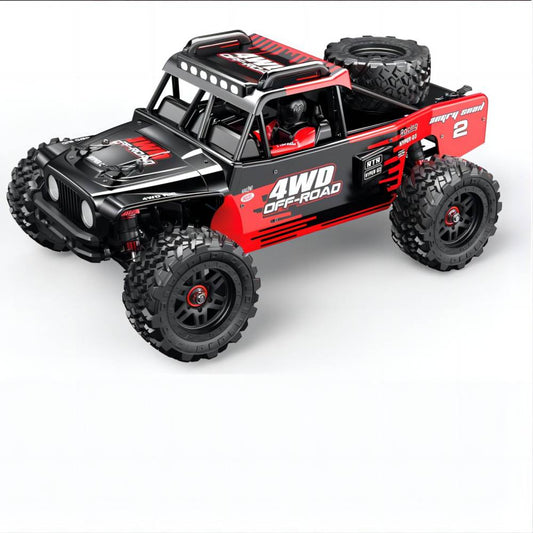 SKYMONSTER 14209 ﻿RC Cars 1:14 Mini Brushless High Speed off Road RC Vehicle with LED Light, 45+km/h, 2.4GHz, Fast 4WD, Oil Filled Shocks Remote Control Car for Boys, Christmas Gifts for Adults Kids