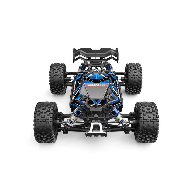 Xitz Hyper GO 16207,4WD Remote Control Car with Brushless Motor,62KM/H High-Speed Gift Toy for Boys and Adults,Blue