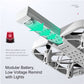 H107 Mini Grid Drone ,WIFI Camera,Headless Mode ,360 Degree Flip, One Button Start/Land ,RC Quadcopter Toys, for Childers and Adults Beginner Gifts, 3 Battery