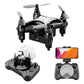 K01 Mini Drone for Kids,RC Quadcopter With HD Camera and 2pcs Batteries,Headless Drones Foldable RC Aircraft One Click Take-off and Landing Suitable for Beginners Toys Gift