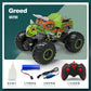 Triceratops Spray Remote Control Vehicle, 2.4GHz All Terrain Monster Cars, 1:16 Monster Truck RC Trucks, Monster Car with Spray Music and Light for Kids, Green