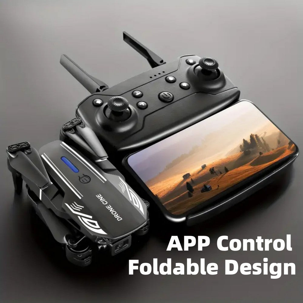 Drone with HD Camera, Foldable Drone with Altitude Hold, 2 Batteries for  Beginners
