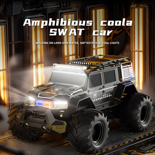 SKYMONSTER TCS33 Remote Control Cars Toys for Kids,2.4GHz Amphibious Stunt Vehicle,1:12 4WD All Terrain Off-Road RC Car ,Waterproof Truck Beach Game Gifts for Christmas