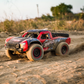 Q130A 1/16 Full Scale 4WD High Speed Car RC Monster All Terrain Off Road Vehicle RC Racing Car Carbon Brush Strong Magnet for Adults and Kids
