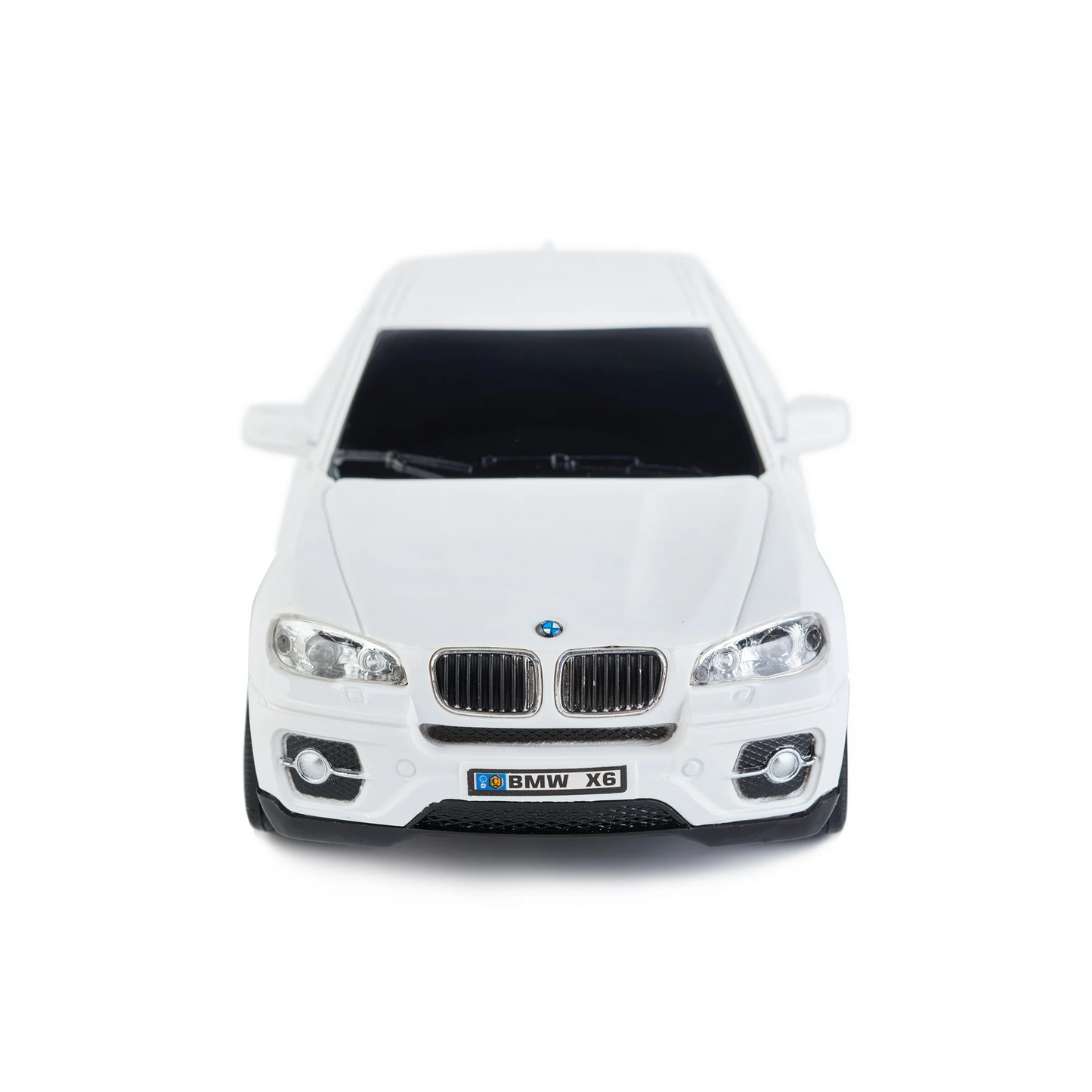 Remote Control Car, 1/28 Scale RC Sport SUV Racing Toy Car, Compatible with BMW X6 Model Vehicle for Boys Girls White