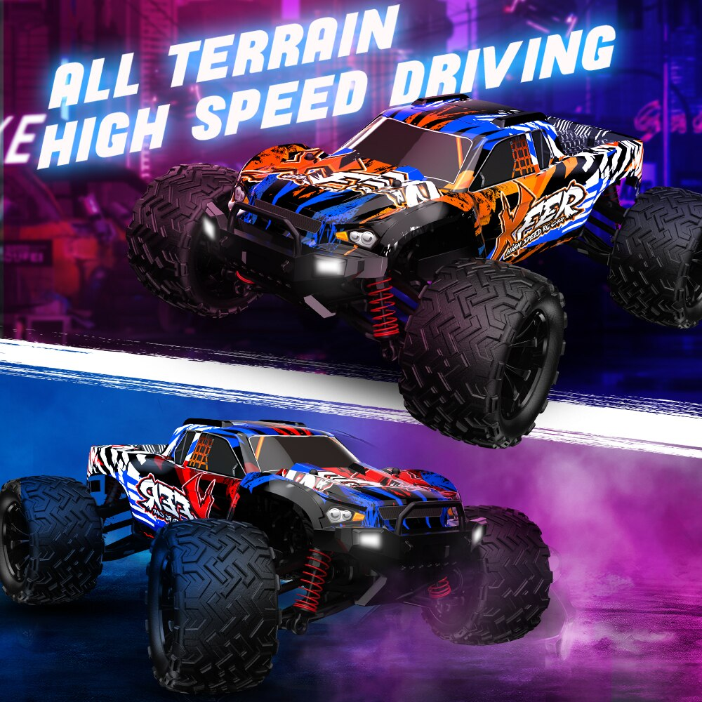 High Speed Racing Rc Car 9501E High-Speed RC Car with 2 Batteries, 40km/h Remote Control Car, 1 ...
