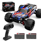 9501E High-Speed RC Car with 2 Batteries, 40km/h Remote Control Car, 1/16 All Terrain 4WD Off-Road Racing Vehicle, Red