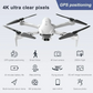 3PC Battery RC Drone Drone HD Dual Camera 1080P With GPS 5G WIFI Wide Angle FPV Real-time Transmission Rc distance Professional Drones Christmas TOYS Gift