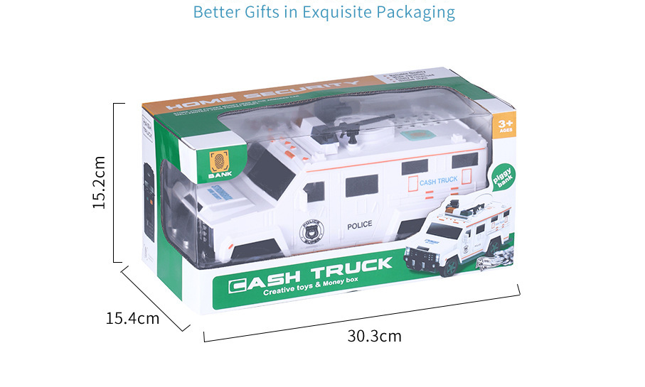 Kids Money Bank,Electronic Piggy Banks,Cool Armored Car Bank With Light,Password Cash Coin Can ATM Bank, Perfect Toy Birthday Christmas Gifts for Boys Girls