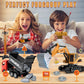 SKYMONSTER 1:22 6-Channel RC Excavator with Light, 6-Channel RC Dump Truck and Crane Tower 3 in 1, 2.4GHz 12 Meters Remote Control Distance, Toys for Children, Christmas Gifts