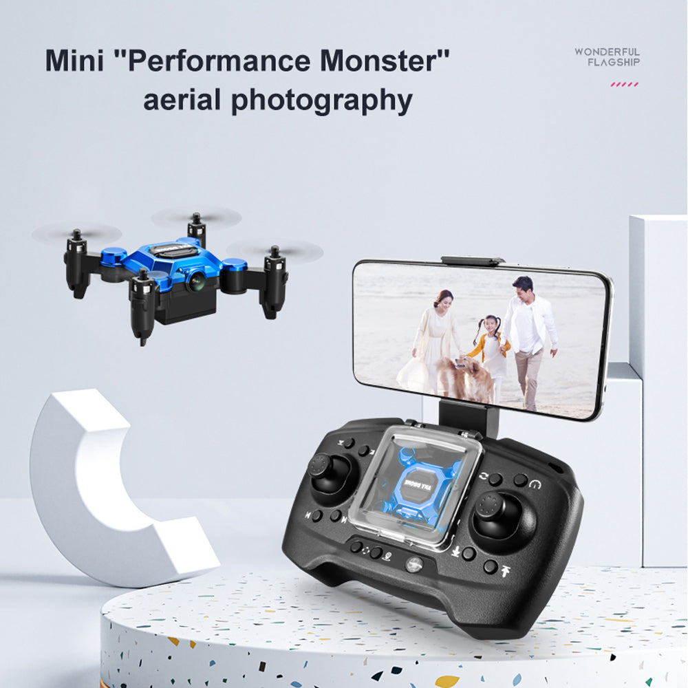 K04 Mini Drone for Kids, RC Quadcopter HD Camera 360� Flip Headless Drones Foldable RC Aircraft One Key Land Auto Hovering Suitable for Beginners Toys Gift