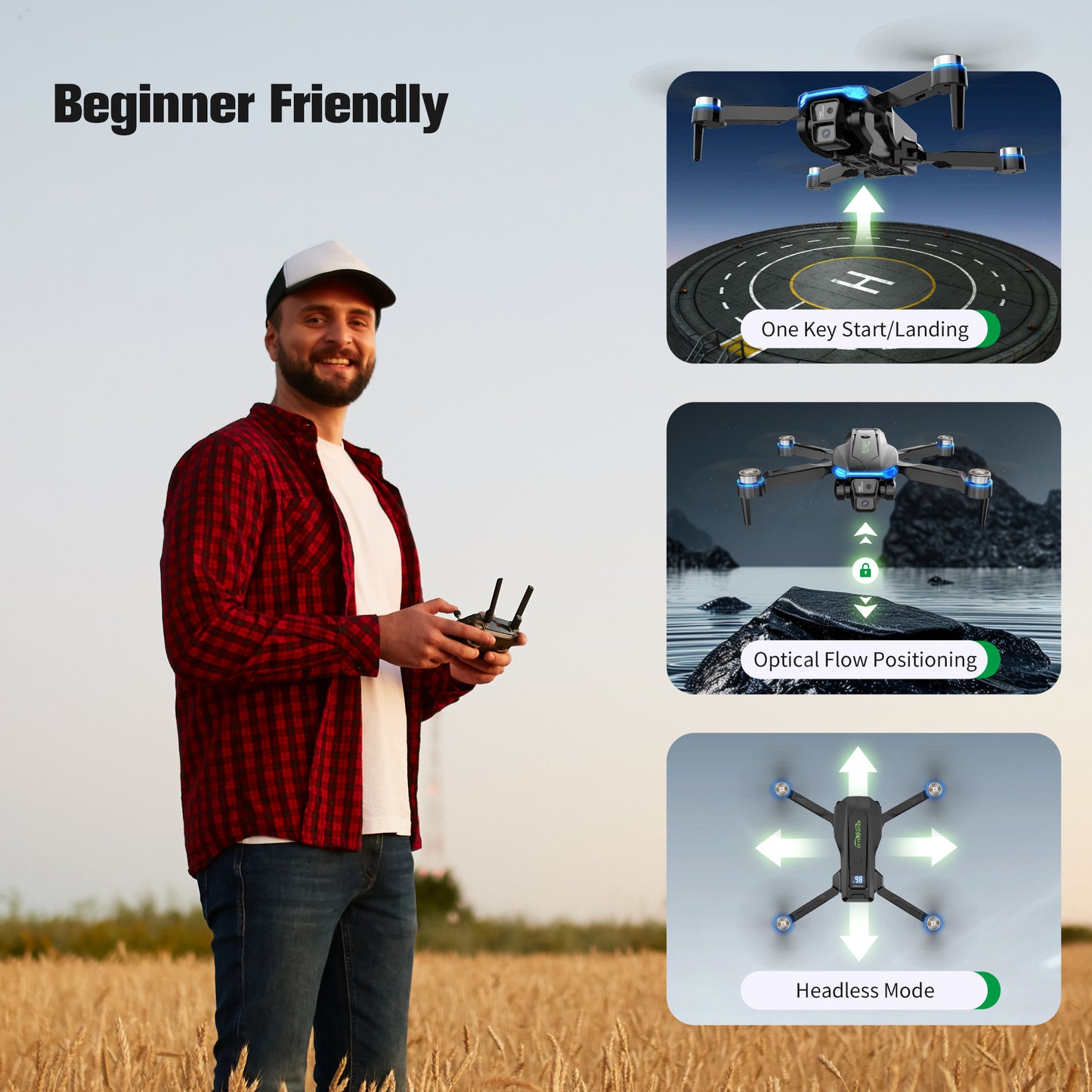 SKYMONSTER Falcon 1 Brushless Motor FPV Drone