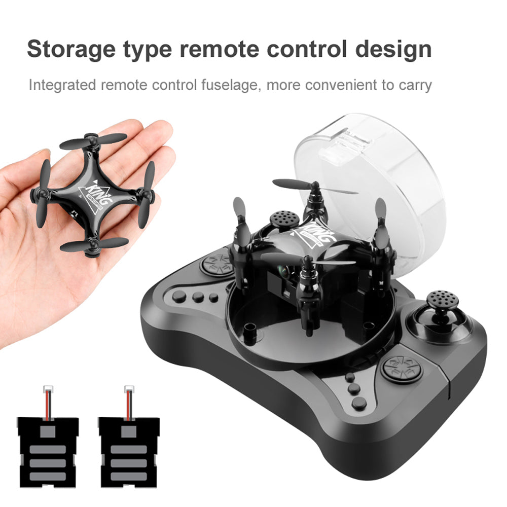 K01 Mini Drone for Kids,RC Quadcopter With HD Camera and 2pcs Batteries,Headless Drones Foldable RC Aircraft One Click Take-off and Landing Suitable for Beginners Toys Gift