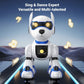 RC Robot Dog Interactive Electronic Pet Children's Puzzle Toy Remote Control Simulation Stunt Machine Dog Voice Control Singing and Dancing Expert