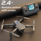 Drone with HD Dual Camera, Foldable FPV Quadcopter,RC Drone for Adults and Childers Toys Gifts, Black,3 Battery