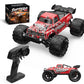 9500E 1:16 High-Speed RC Car,40 km/h 4WD RC Racing Truck for Kids Adults,off-Road All Terrain Vehicle with 2 Rechargeable Battery,Red