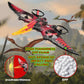 Remote Control Airplane for Adults Plane Dinosaur 2.4G 6-Axis Gyro EPP Foam RC Aircraft One Key Take Off 360 Rotation Easy to Fly Glider Flying Toys for Kids and Beginners
