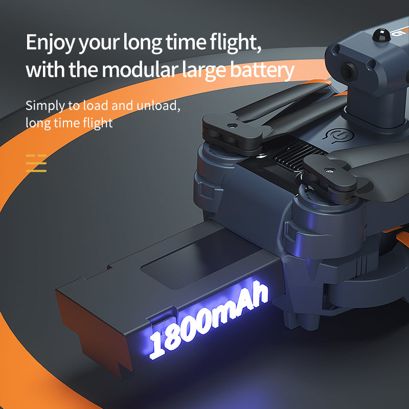 3PC Battery RC Drone 4K Professional Dual Camera 6CH Foldable Drone Obstacle Avoidance RC Quadcopter Helicopter Toys for Kids Boys