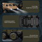 SKYMONSTER 1:16 Military Armored RC Car,6WD 360° Stunt High Speed Army Truck,2.4G Remote Control Climbing Vehicle Toys Gifts for Kids Adult,2 Batteries