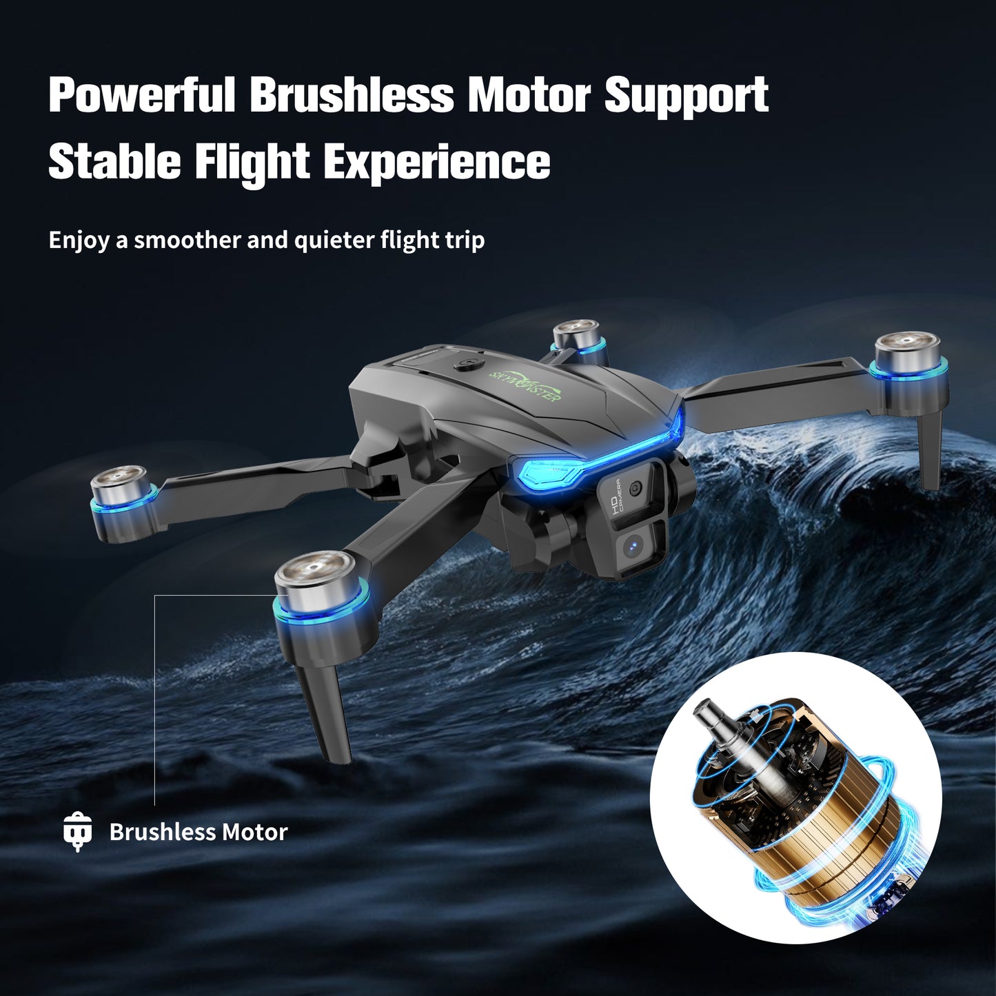 SKYMONSTER Falcon 1 Brushless Motor FPV Drone