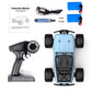 SKYMONSTER 1:18 Remote Control Car,2.4GHz 4WD High-Speed Off-Road Racing Cars,Bigfoot Vehicle for Child, Adults, Beginners,2 Batteries, Blue