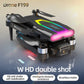 F199 RC Drone HD Camera , Brushless Motor ,FPV Foldable ,Optical Flow Positioning,  Altitude Hold, Headless Mode, One Key Start ,Toys Gifts ,2 Battery, Black