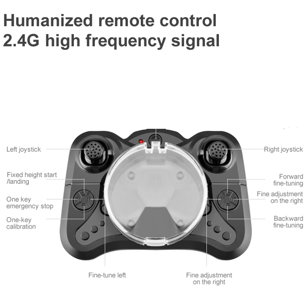 K01 Mini Drone for Kids,RC Quadcopter With HD Camera and 2pcs Batteries,Headless Drones Foldable RC Aircraft One Click Take-off and Landing Suitable for Beginners Toys Gift