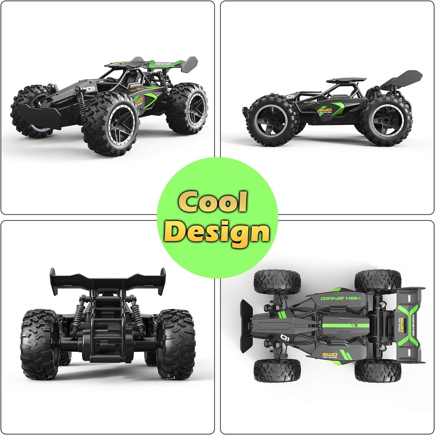 Hero image 0 of 1:18 High Speed RC Cars，20+ km/h Remote Control Vehicle