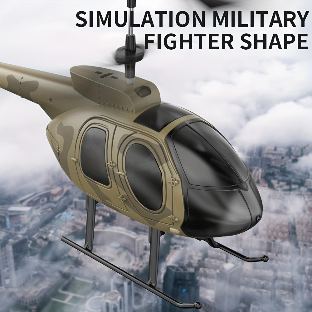 Z16 RC Helicopter with 3.5 Channel, Altitude Hold, One Key Take-Off/Landing, Remote Control Helicopter Drone Toys with 2 Batteries for Adults and Kids