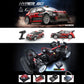 1:14 RC Race Car, 4WD RTR Vehicle High Speed 50+km/h, Durable All-Metal Driving System, Powerful Motor, Long Battery Life, Red