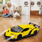 Officially Licensed Lamborghini Remote Control Car,1:24 Scale Lambo Model Cars with Lights, Lamborghini Toy Car RC Cars Christmas Birthday Gift for Boys Age 3 4-7 8-12 Year Old Kids Toys