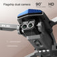New D6 Air Drone With HD Dual ESC Camera Optical Flow Localization 540 Intelligent Obstacle Avoidance WIFI FPV Headless Mode RC Foldable Quadcopter UAV Toys for Christmas Birthday Gift